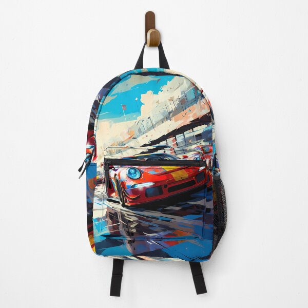 Item preview, Race Track Car Leading Field On Vibrant Circuit designed and sold by RevUpDesign.