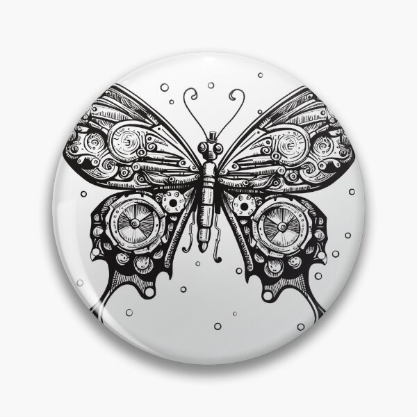 Item preview, Steampunk Butterfly designed and sold by WildLakePatterns.