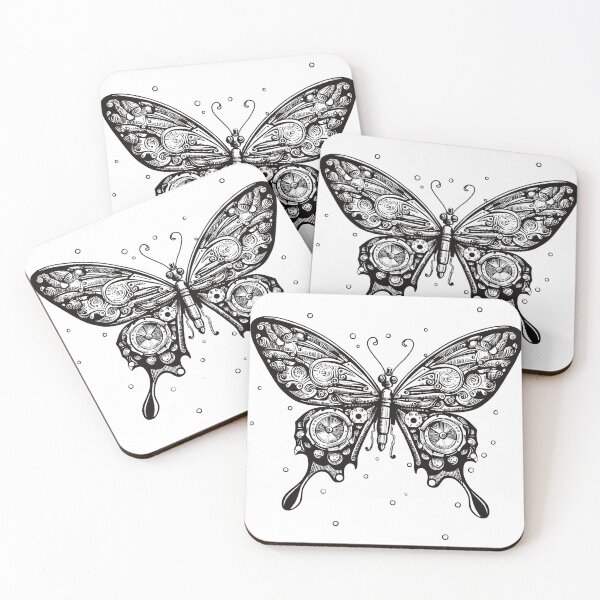 Item preview, Steampunk Butterfly designed and sold by WildLakePatterns.