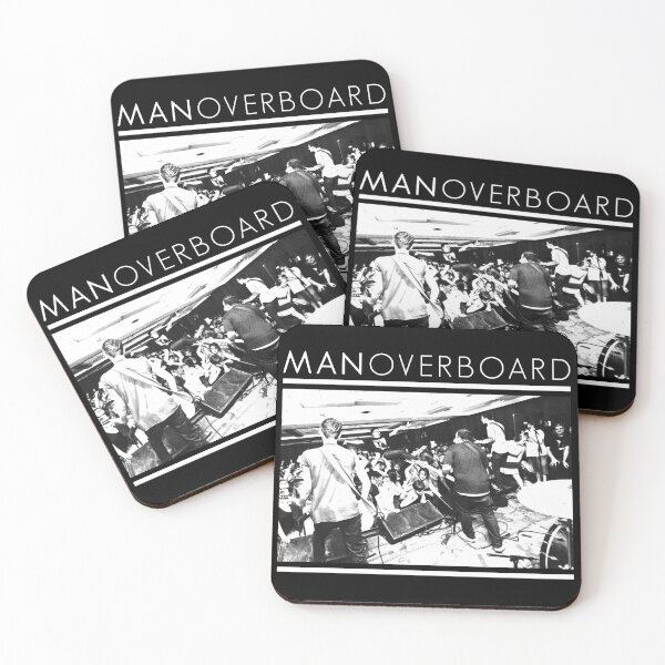Item preview, MAN OVERBOARD BAND designed and sold by shipuddenb.
