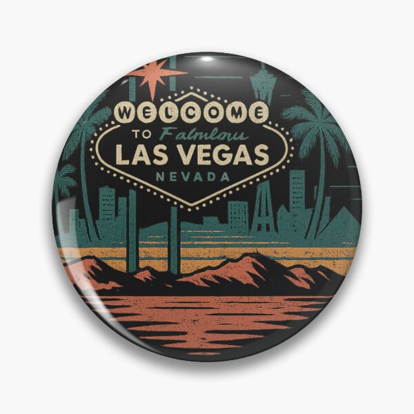 Item preview, Las Vegas, Nevada – 702 City of Lights Retro Skyline designed and sold by Laughprints.
