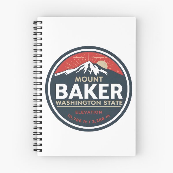 Item preview, Mount Baker - Washington State designed and sold by StudioRedKoala.