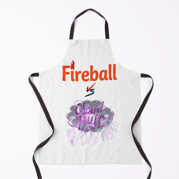 Item preview, Fireball vs Cloud Puff – Epic Elemental Battle Design designed and sold by inallusha.