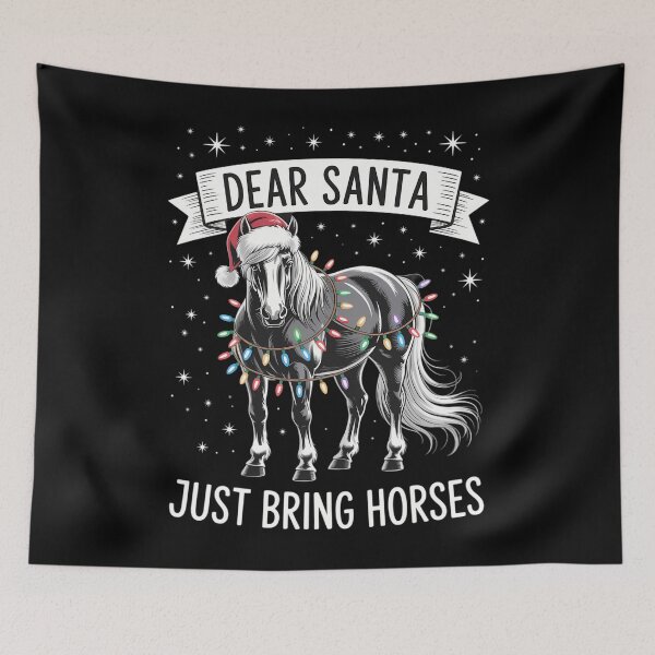 Item preview, Dear Santa Just Bring Horses Horse Christmas Lights designed and sold by Bandikonsalez.