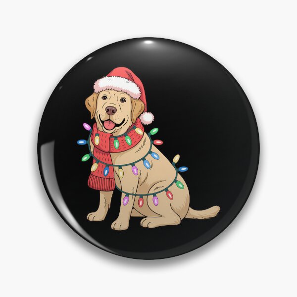 Item preview, Christmas Cute Yellow Lab Dog Holiday Lights With Antlers designed and sold by Bandikonsalez.