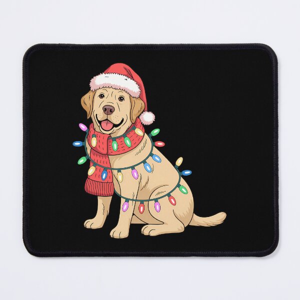 Item preview, Christmas Cute Yellow Lab Dog Holiday Lights With Antlers designed and sold by Bandikonsalez.