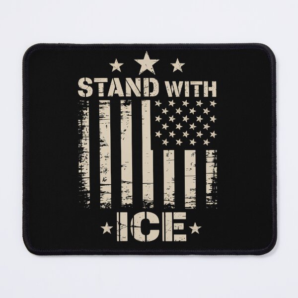 Item preview, Support Ice Immigration American Flag designed and sold by JonGogue.