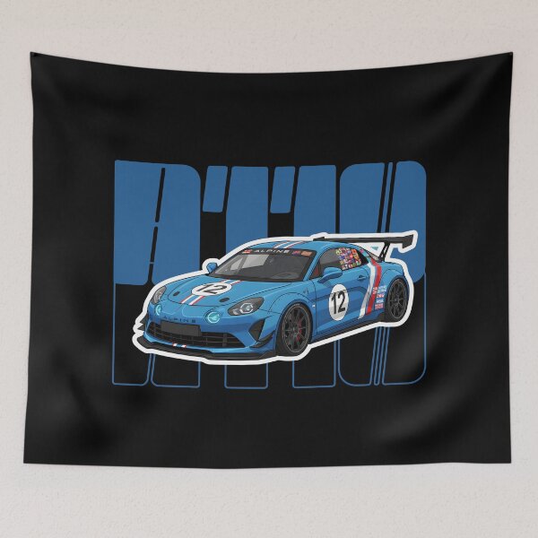 Item preview, Racing Car Illustration | French Sports Car | designed and sold by Fuel-Shirts.