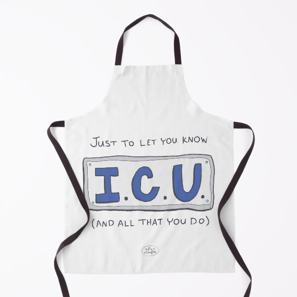 Item preview, I.C.U and all that you do - punny encouragements designed and sold by Pxycrafts.