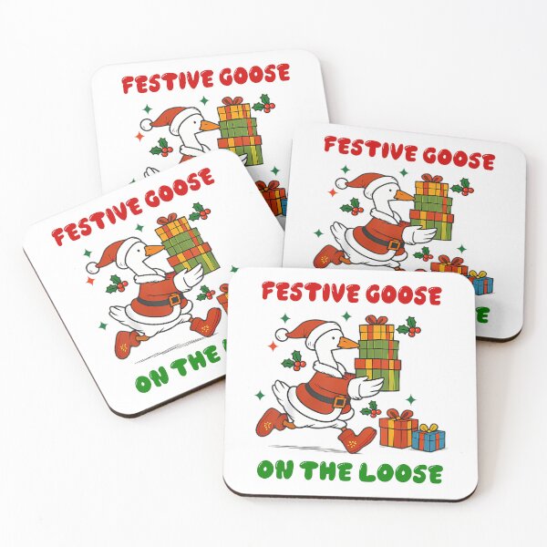 Item preview, Quote Festive Loose The Xmas Goose Goose Funny On Silly designed and sold by Rackaam777Art.