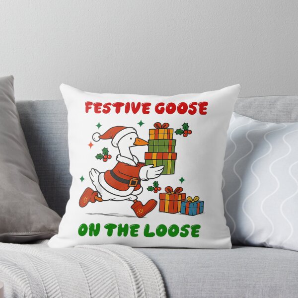 Item preview, Quote Festive Loose The Xmas Goose Goose Funny On Silly designed and sold by Rackaam777Art.