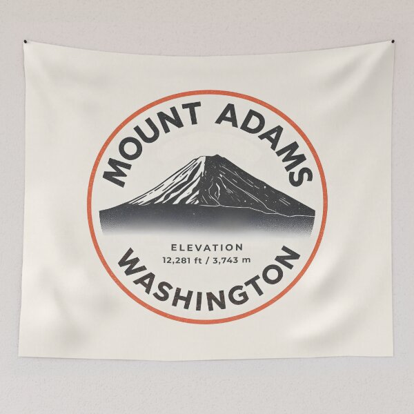Item preview, Mount Adams Washington designed and sold by StudioRedKoala.
