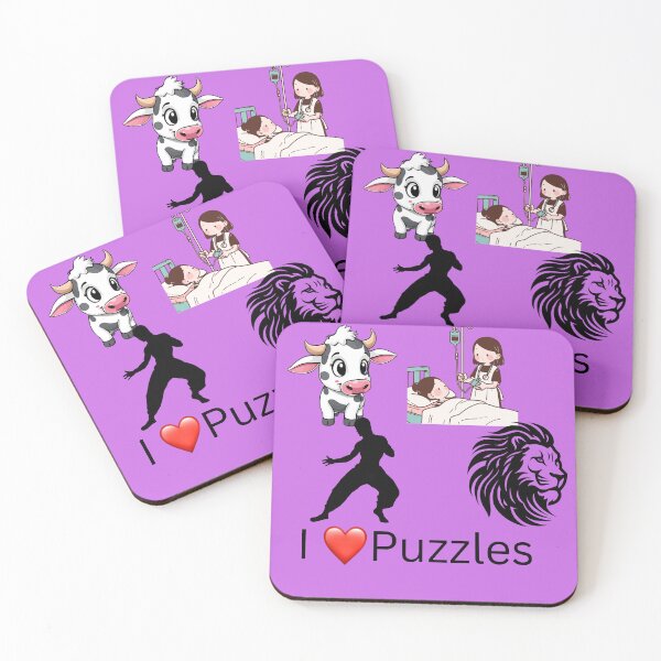 Item preview, Puzzle design in purple designed and sold by Extremeallie.