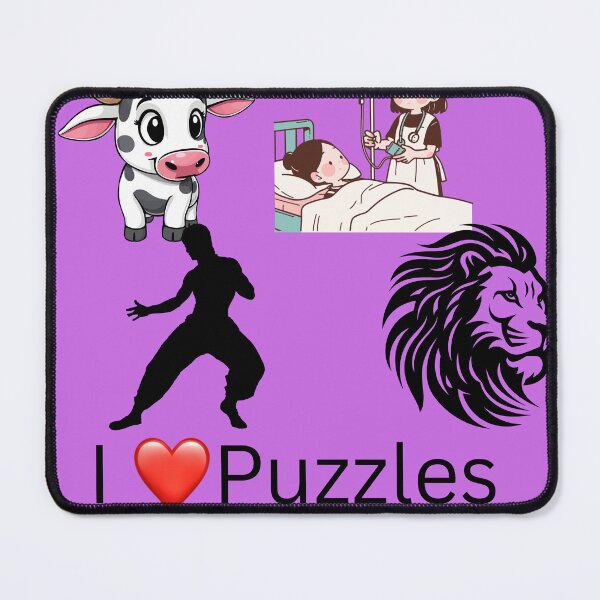 Item preview, Puzzle design in purple designed and sold by Extremeallie.