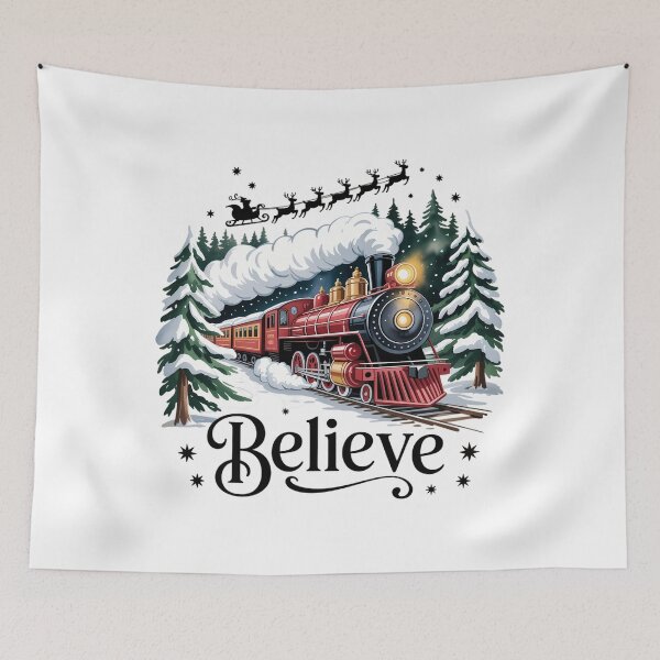 Item preview, Polar Express , Christmas, Christmas Believe designed and sold by Bandikonsalez.