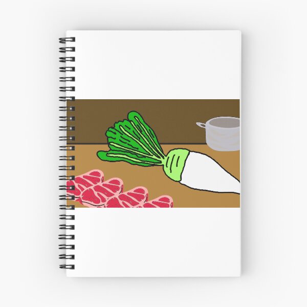 Item preview, Radish and meat soup designed and sold by icedragonart77.