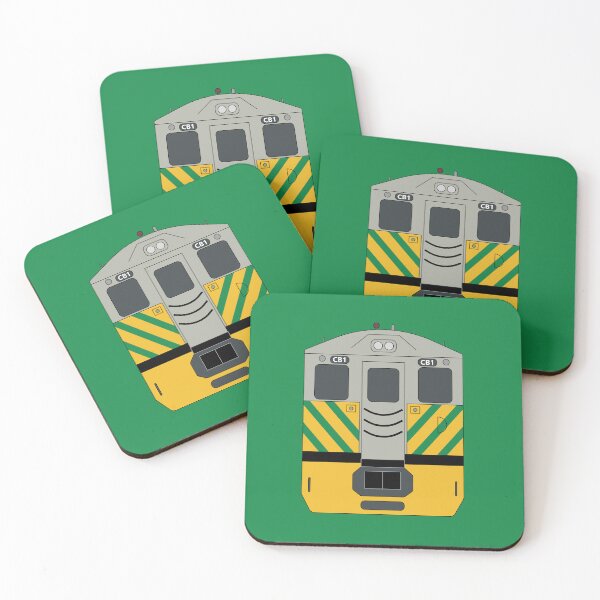 Item preview, Australian National Budd Railcar CB1 – Classic Yellow and Green designed and sold by Main Train Brain.