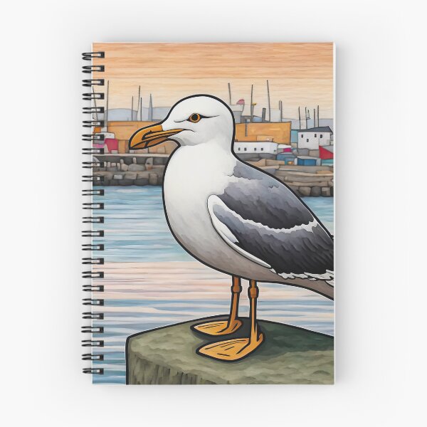 Item preview, Seagull wearing a hoodie sitting in the lotus position meditating designed and sold by Colin Bentham.