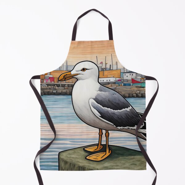 Item preview, Seagull wearing a hoodie sitting in the lotus position meditating designed and sold by Colin Bentham.