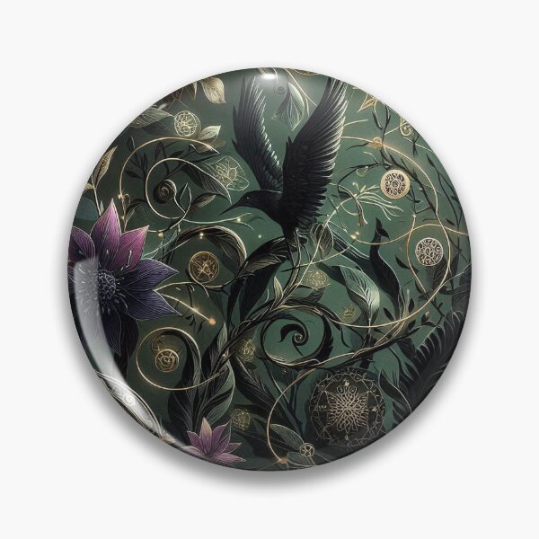 Item preview, Mystical Botanical Vision — Esoteric Nature Glow designed and sold by Roberta Calabrese.