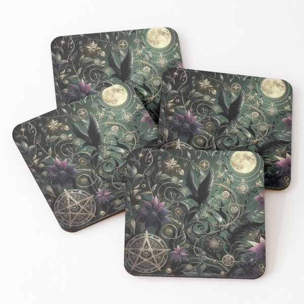 Item preview, Mystical Botanical Vision — Esoteric Nature Glow designed and sold by Roberta Calabrese.