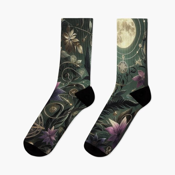 Item preview, Mystical Botanical Vision — Esoteric Nature Glow designed and sold by Roberta Calabrese.