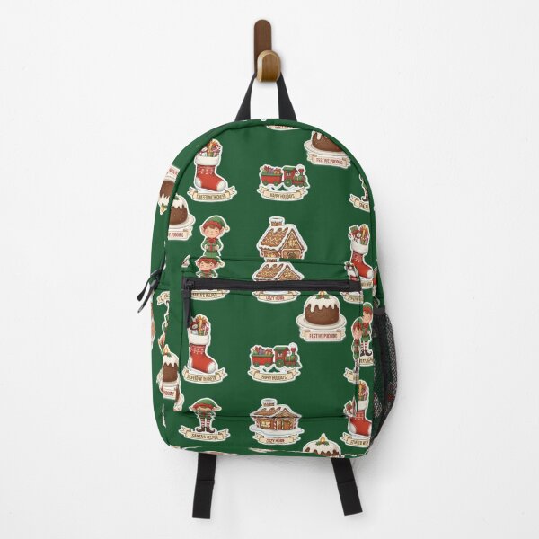 Item preview, Cute Christmas Sticker Set – Cozy Home, Santa’s Helper, Festive Pudding & More designed and sold by Breaking Shop.