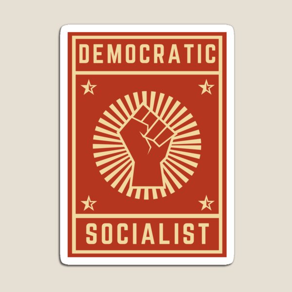 Item preview, democratic socialist designed and sold by prouddesigns.