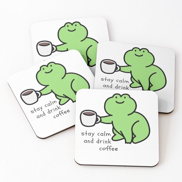 Item preview, Morning Brew Frog designed and sold by Aminesnip.