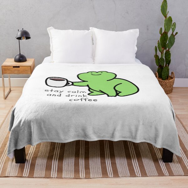 Item preview, Morning Brew Frog designed and sold by Aminesnip.