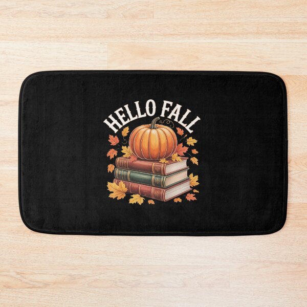 Item preview, Hello Fall Pumpkin and Books Reading lovers in Autumn  designed and sold by NeomiStoreSS.