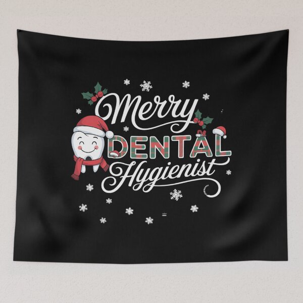 Artikelvorschau, Fröhliche Weihnachten für die Dentalhygienikerin! entworfen und verkauft von Bandikonsalez.