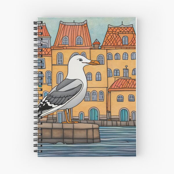 Item preview, Seagull wearing a hoodie sitting in the lotus position meditating designed and sold by Colin Bentham.
