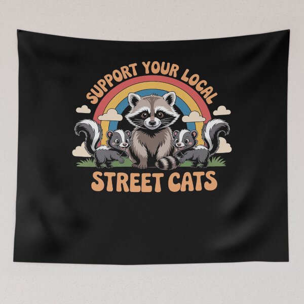 Item preview, Support Your Local Street Cats designed and sold by JonGogue.