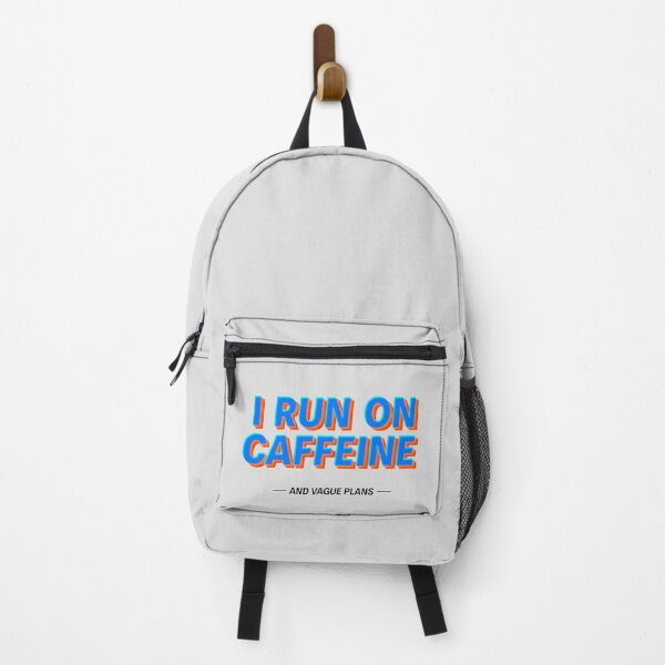 Item preview, Funny Caffeine Vague Plans Quote designed and sold by SholoStudio.