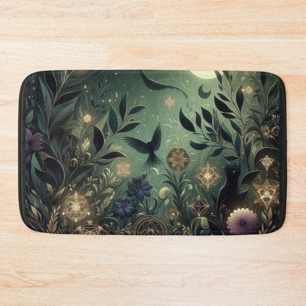 Item preview, Mystical Botanical Vision — Esoteric Nature Glow designed and sold by Roberta Calabrese.
