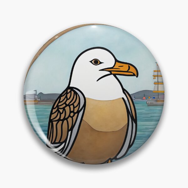 Item preview, Seagull wearing a hoodie sitting in the lotus position meditating designed and sold by Colin Bentham.