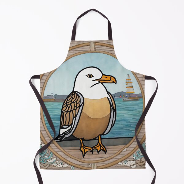 Item preview, Seagull wearing a hoodie sitting in the lotus position meditating designed and sold by Colin Bentham.