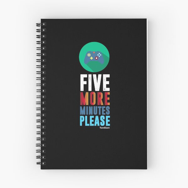 Item preview, Five More Minutes Gaming designed and sold by TomGiantDesigns.