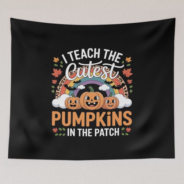 Item preview, I Teach The Cutest Pumpkins In The Patch Teacher Halloween 7  designed and sold by NeomiStoreSS.