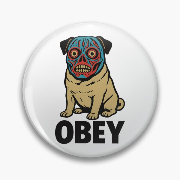 Item preview, They Live pug designed and sold by Deepwood.