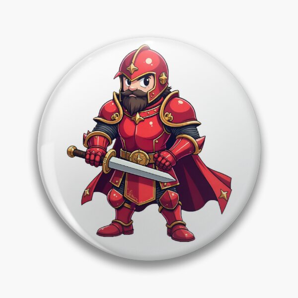 Item preview, Blood Brave Strong Knight designed and sold by GardonGrands.