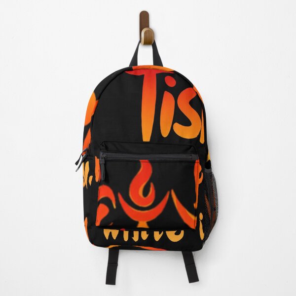 Item preview, Tishok – Embrace the Light While It Burns | Fiery Elemental Quote Design designed and sold by inallusha.