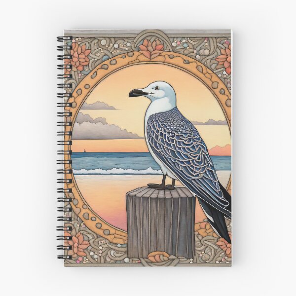 Item preview, Seagull wearing a hoodie sitting in the lotus position meditating designed and sold by Colin Bentham.