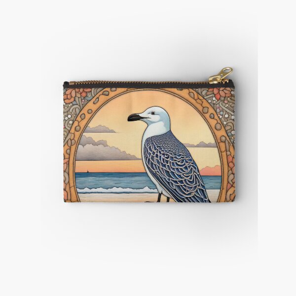 Item preview, Seagull wearing a hoodie sitting in the lotus position meditating designed and sold by Colin Bentham.