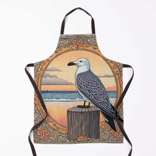 Item preview, Seagull wearing a hoodie sitting in the lotus position meditating designed and sold by Colin Bentham.