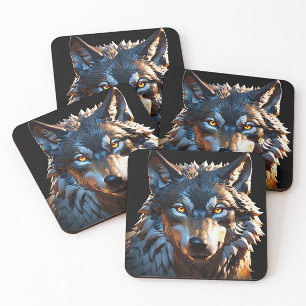 Item preview, The fiery spirit of the fearless wild wolf [2]. designed and sold by MissYouONLY.