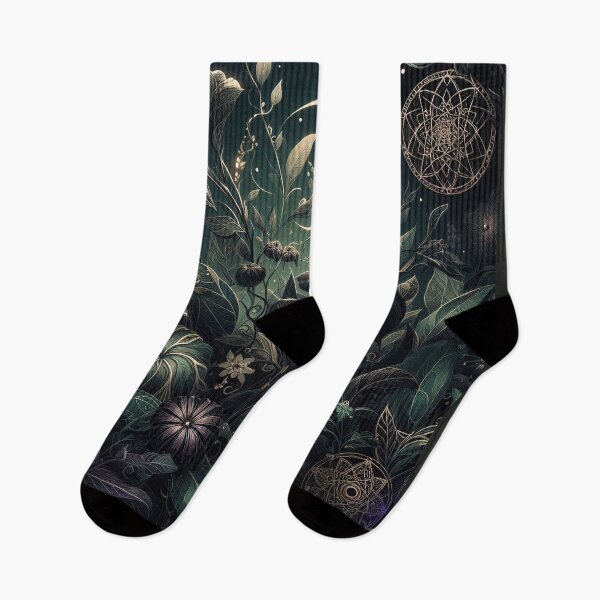 Item preview, Mystical Botanical Vision — Esoteric Nature Glow designed and sold by Roberta Calabrese.