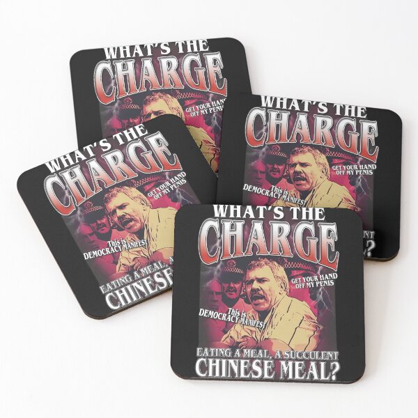 Item preview, What Is The Charge Eating A Meal A Succulent Chinese Meal Democra.cy Manife.st Meme designed and sold by MyrtieDicki.