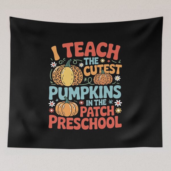 Item preview, I Teach The Cutest Pumpkins Preschool Teacher Halloween  designed and sold by NeomiStoreSS.